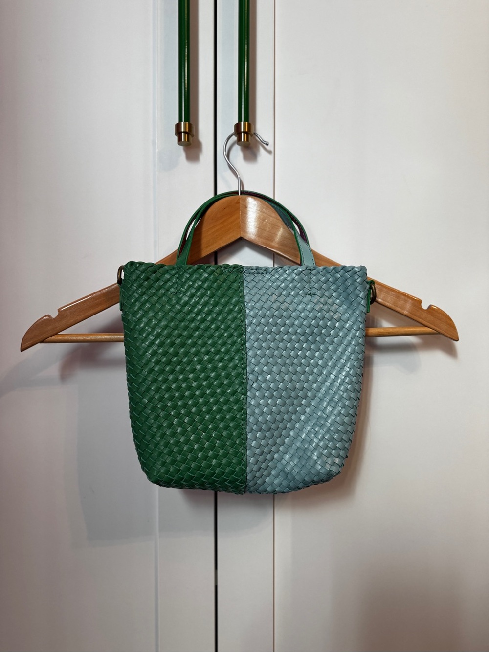 Charlotte Stone Paulette Crossbody Two-Tone Bag